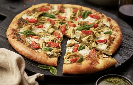 Chicken Caprese Pizza